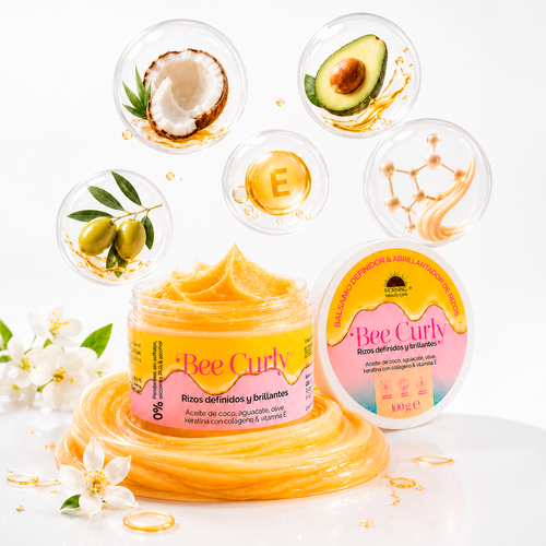 Abrillantador de Cabello Bee Curly
