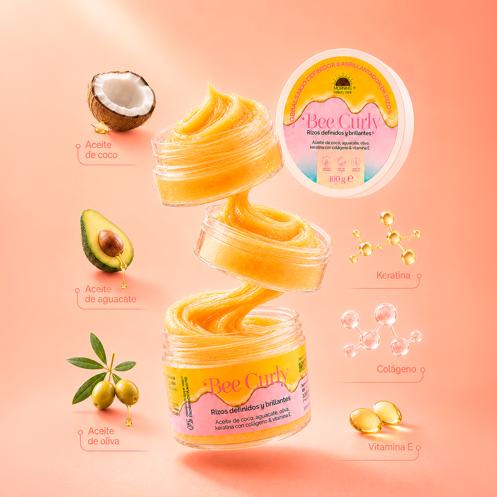 Abrillantador de Cabello Bee Curly